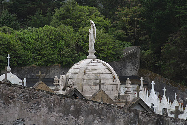 Cementerio de Luarca en el barrio de la Atalaya