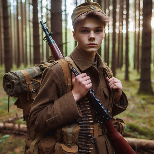 Joven soldado