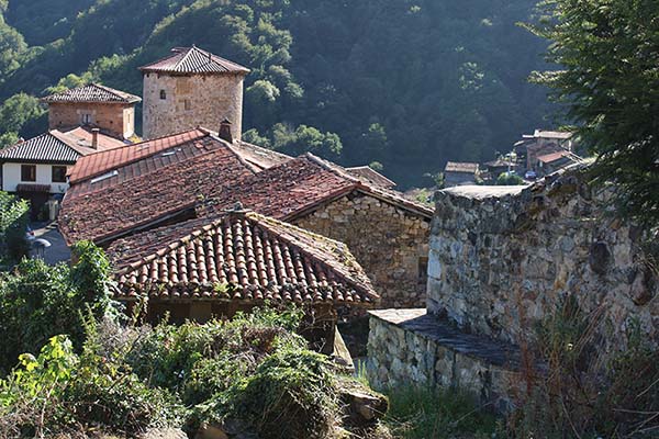 Cementerio de Bandujo en Asturias