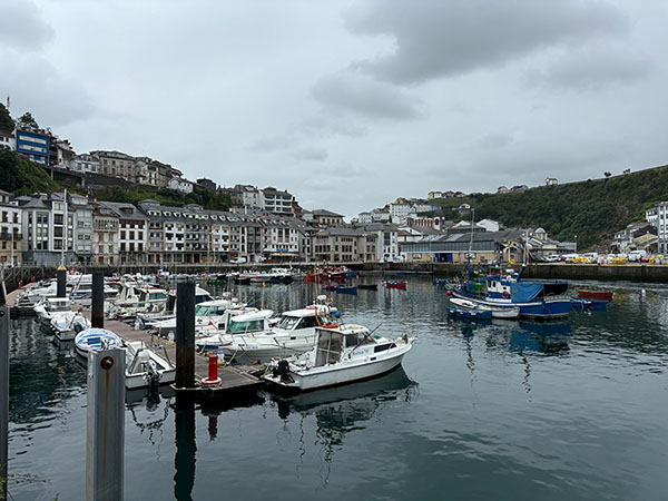 Puerto de Luarca en Asturias