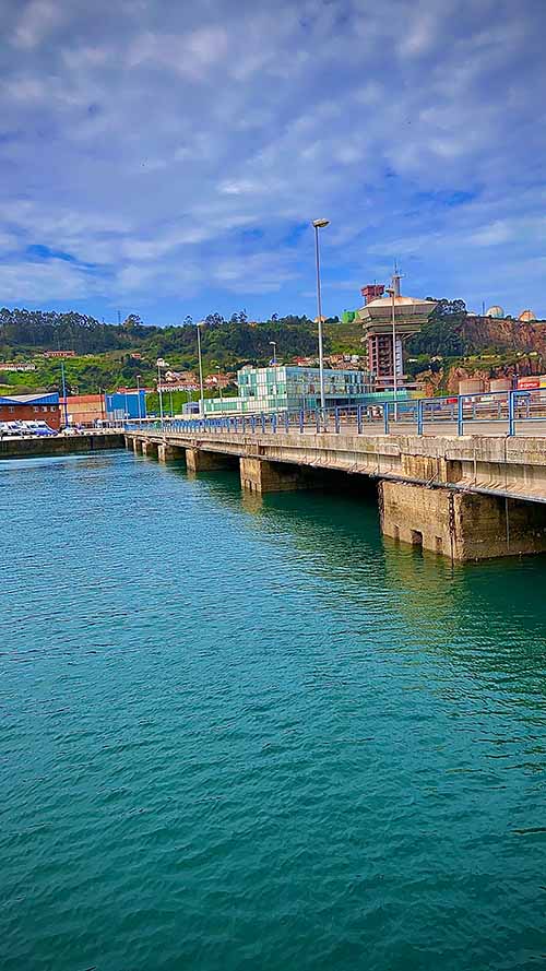Puerto del Musel en Gijón
