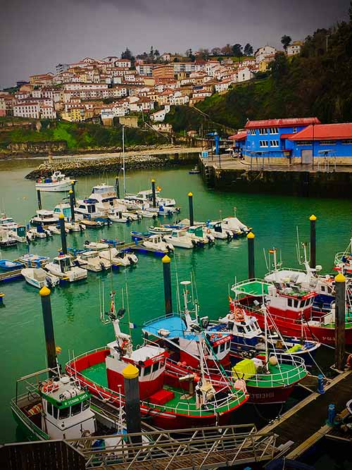 Puerto de Lastres en Colunga en Asturias