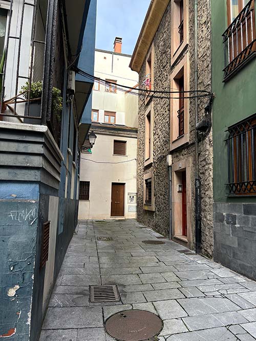 Barrio de Cimadevilla en Gijón
