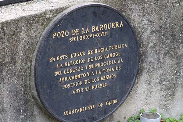 Pozo de la Barquera en Gijón