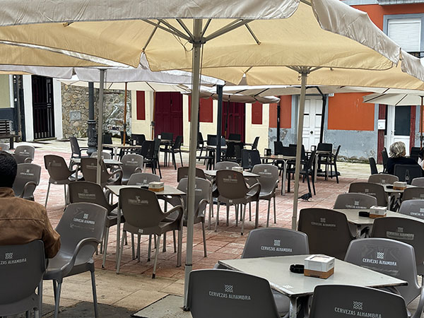 Plaza de la Corrada en Cimadevilla en Gijón