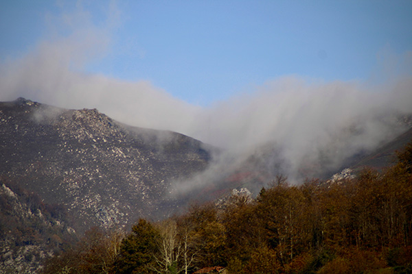 Los colores del otoño en los bosques de Asturias