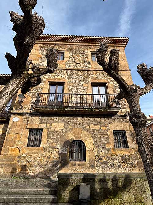 Torreón de la casa natal de Jovellanos, hoy museo en Gijón