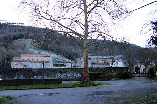 Conjunto monumental de Valdediós en Villaviciosa en Asturias