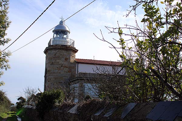 Faro de Tazones en Villaviciosa en Asturias