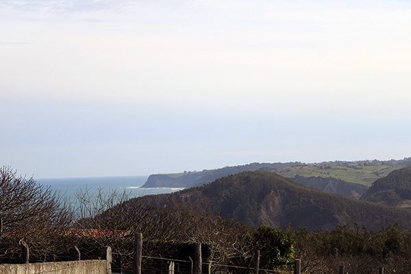 Lastres desde la Atalaya en Villaviciosa