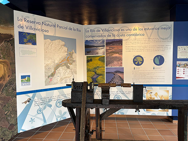 Centro de interpretación de la ría de Villaviciosa en Asturias