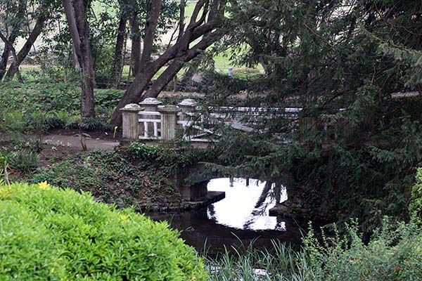 Imagen tomada en el interior del jardín botánico de Gijón