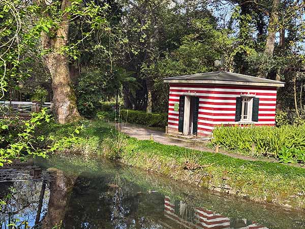 Entorno del Jardín de la Isla en el botánico de Gijón