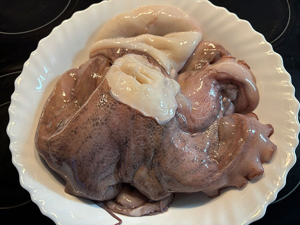 Pulpo asturiano de pedrero para preparar pulpo con patatinas
