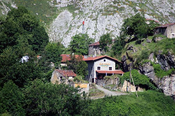 Bulnes de arriba en Asturias