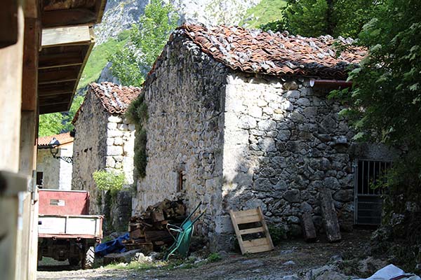 Bulnes de abajo en Asturias