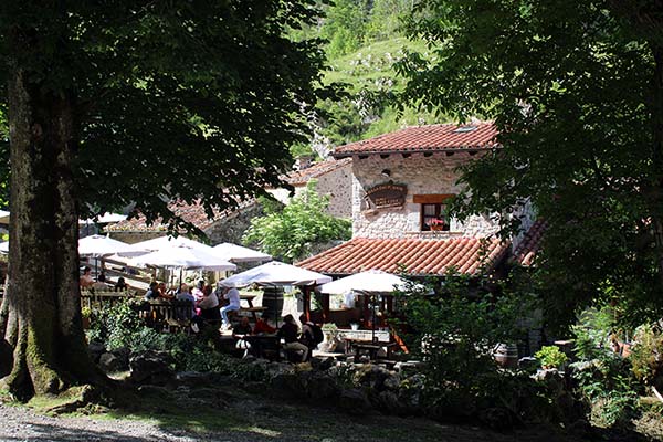 Bulnes de abajo en Asturias