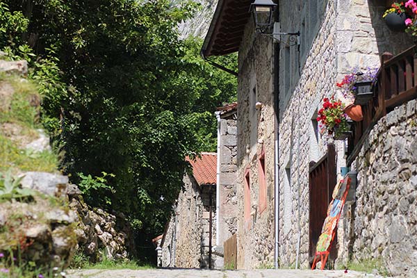 Bulnes de arriba en Asturias