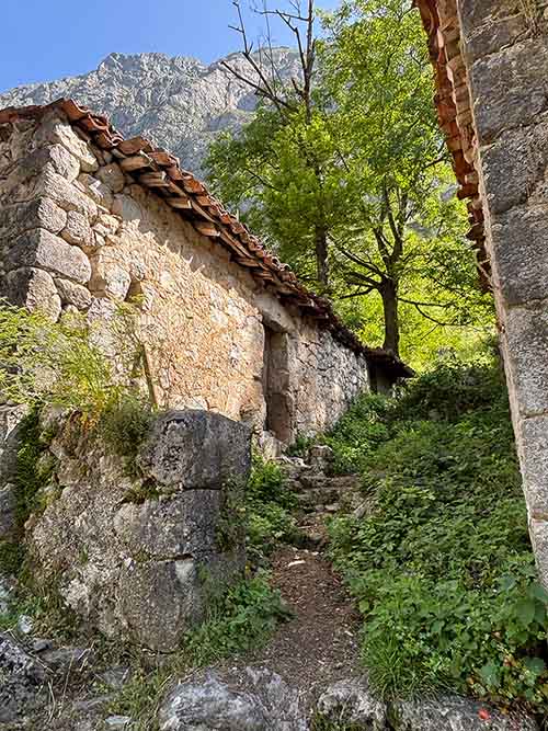 Bulnes de abajo en Asturias