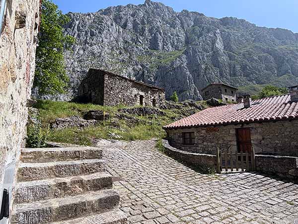 Bulnes de arriba en Asturias