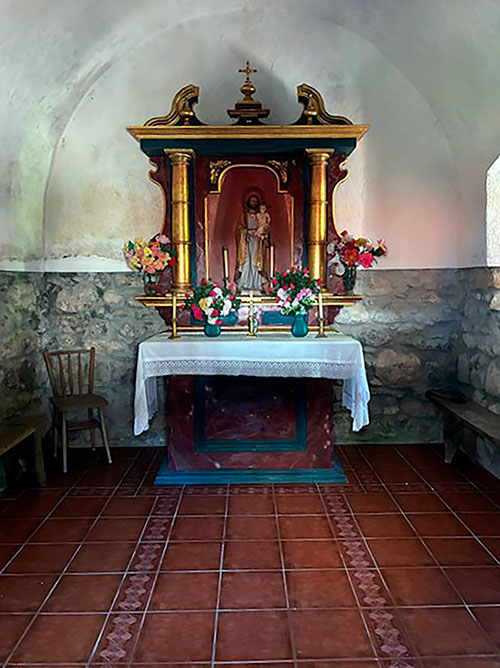 Capilla de Bulnes de arriba en Asturias