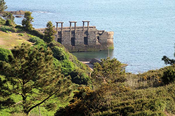 Puerto de Llumeres en Gozón en Asturias