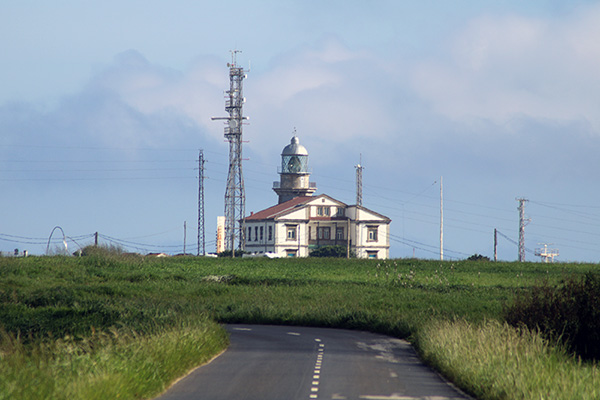 Faro de Peñas en Asturias