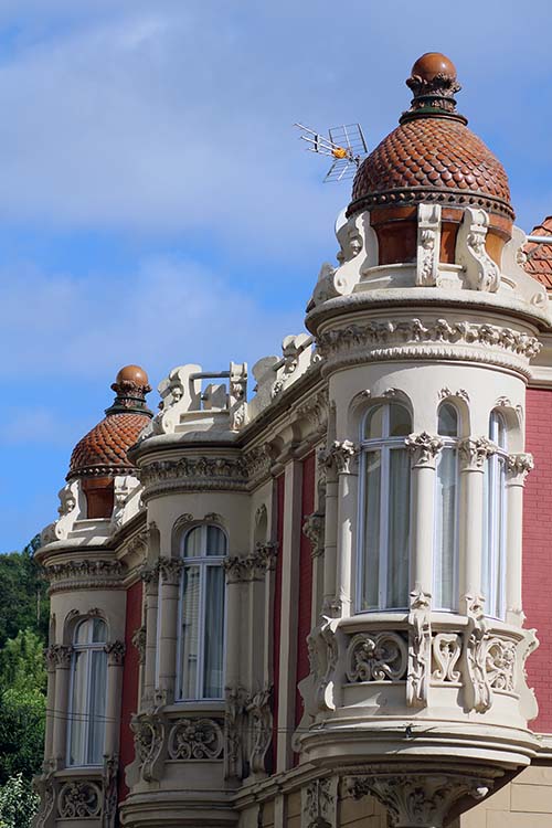 Casa Mori en Luanco en Asturias