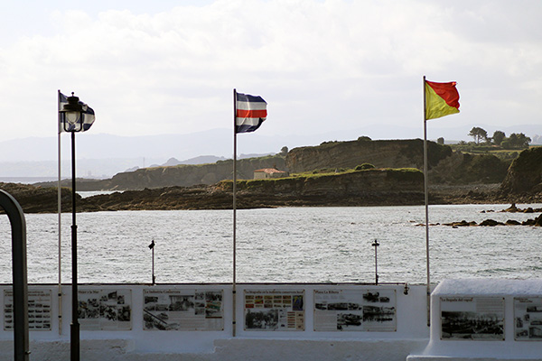 Isla del Carmen en Luanco en Asturias