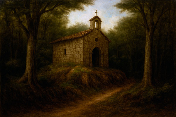 Ermita abandonada en Cangas de Onís