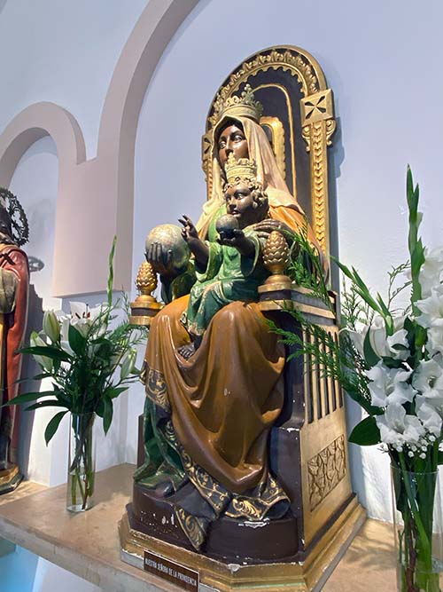 Virgen de la ermita de la Providencia en Gijón