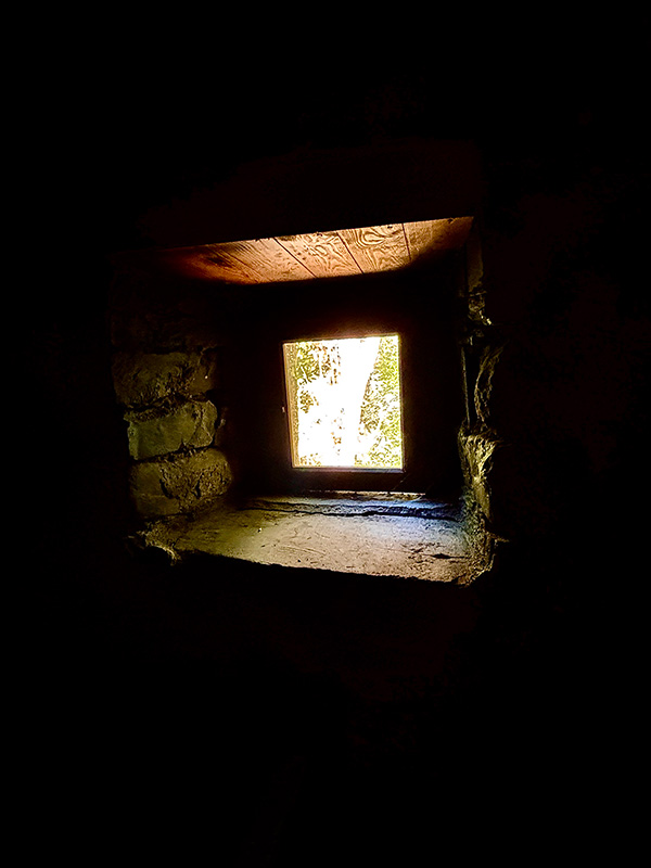 Interior de una casa de aldea en Asturias