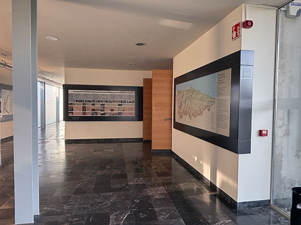 Villa romana de Veranes en Gijón, exposición de objetos encontrados en las excavaciones