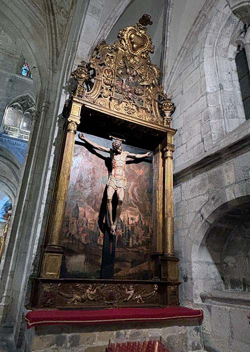 Capillas en el interior de la catedral de Oviedo
