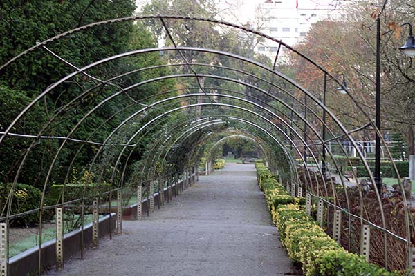 Jardines del parque Isabel la Católica de Gijón