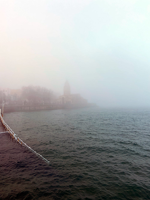 Niebla en lo costa de Asturias