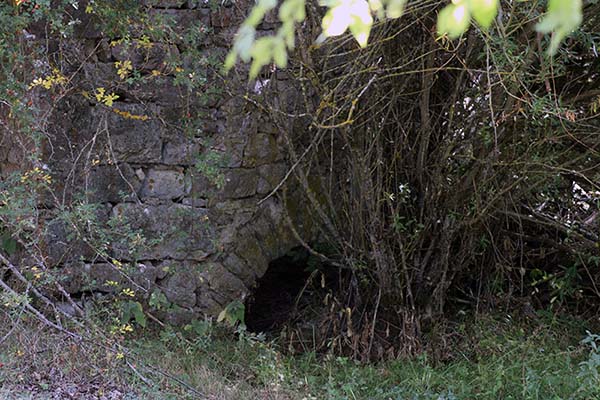 Molino abandonado en el río Peñafrancia en Gijón