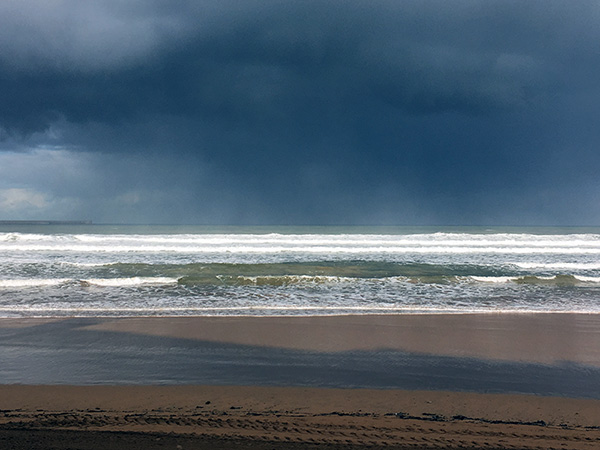 Galerna sobre Asturias