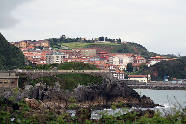 La villa marinera de Candás en Carreño en Asturias