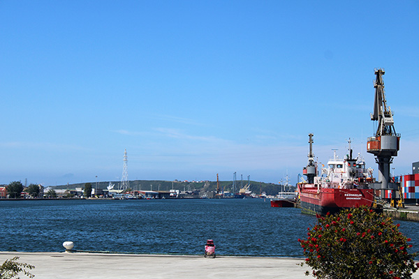 Ría de Avilés en Asturias