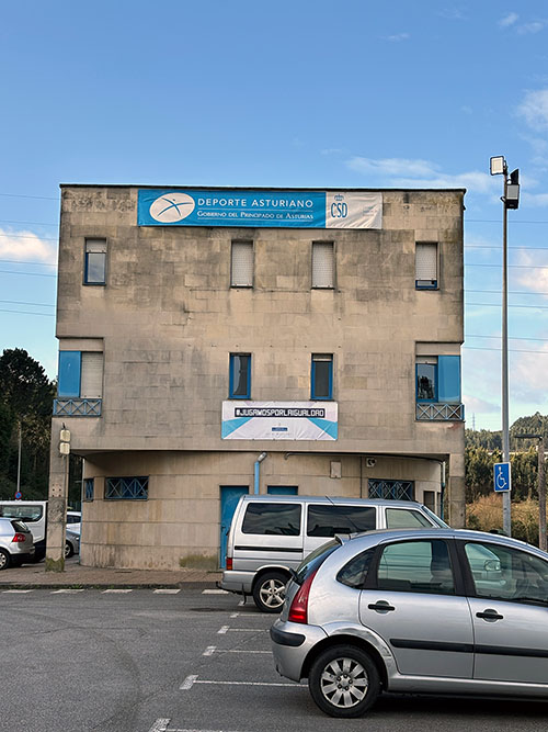 Centro de alto rendimiento de Piragüismo y remo del embalse de Trasona en Asturias