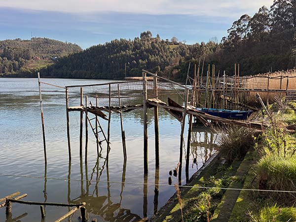 Embarcadero de El Castillo en Soto del Barco en Asturias