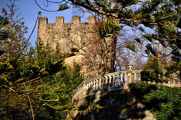 Castillo de San Martín en Soto del Barco en Asturias