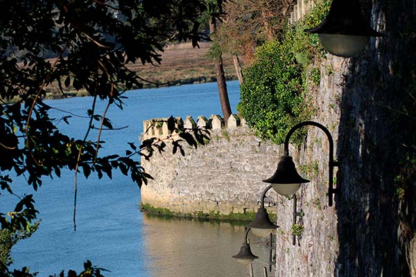 Castillo de San Martín en Soto del Barco en Asturias