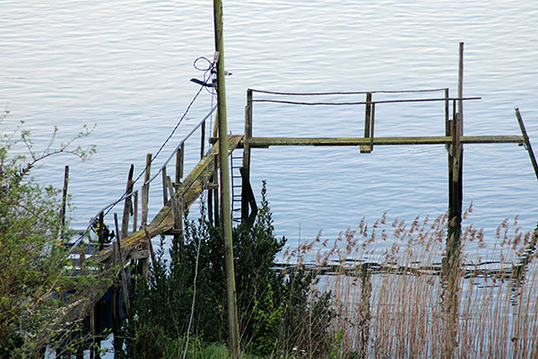 Embarcadero de El Castillo en Soto del Barco en Asturias