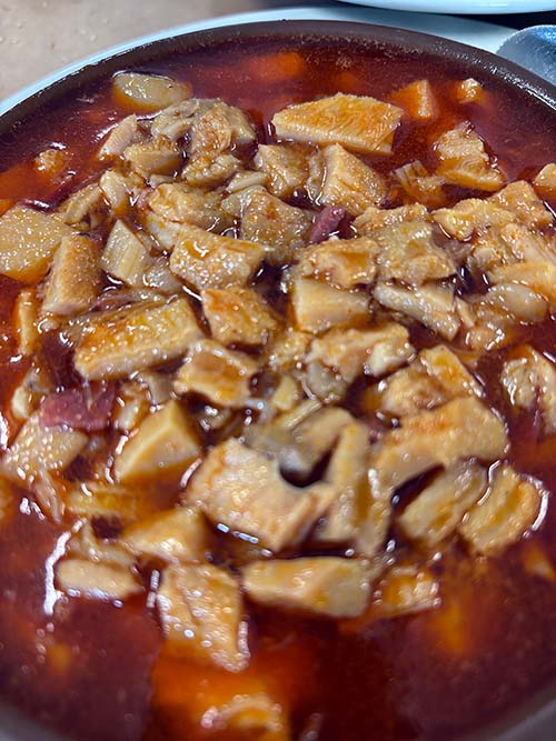 Callos guisados