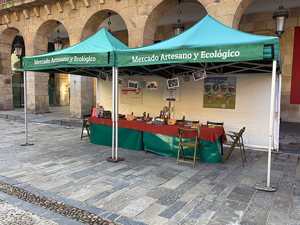 Mercado artesano y ecológico de Gijón