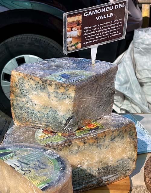 Queso Gamonéu asturiano
