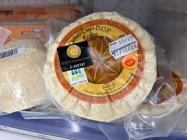 Queso asturiano Casín DOP