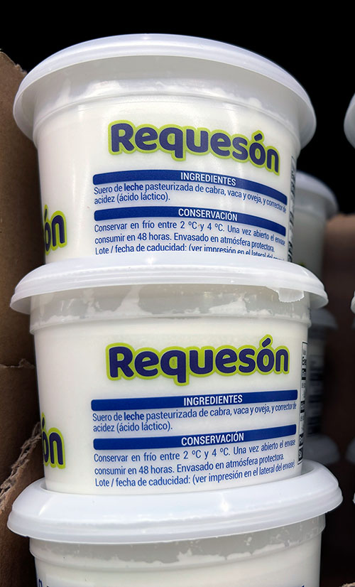 Queso asturiano requesón